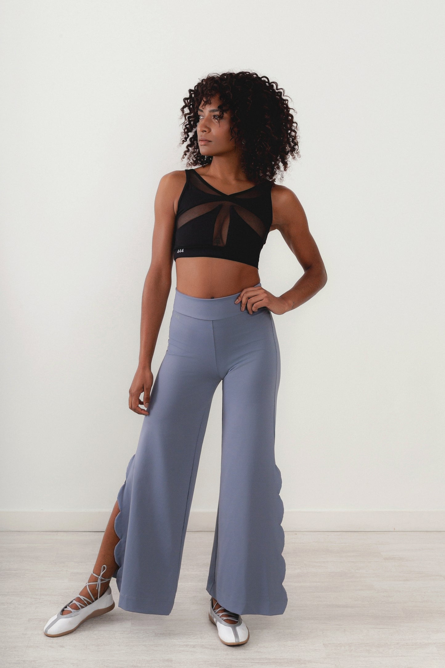 Twist Pants Gray
