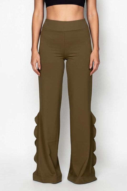 Twist Pants Green