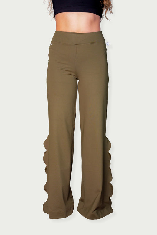 Twist Pants Green