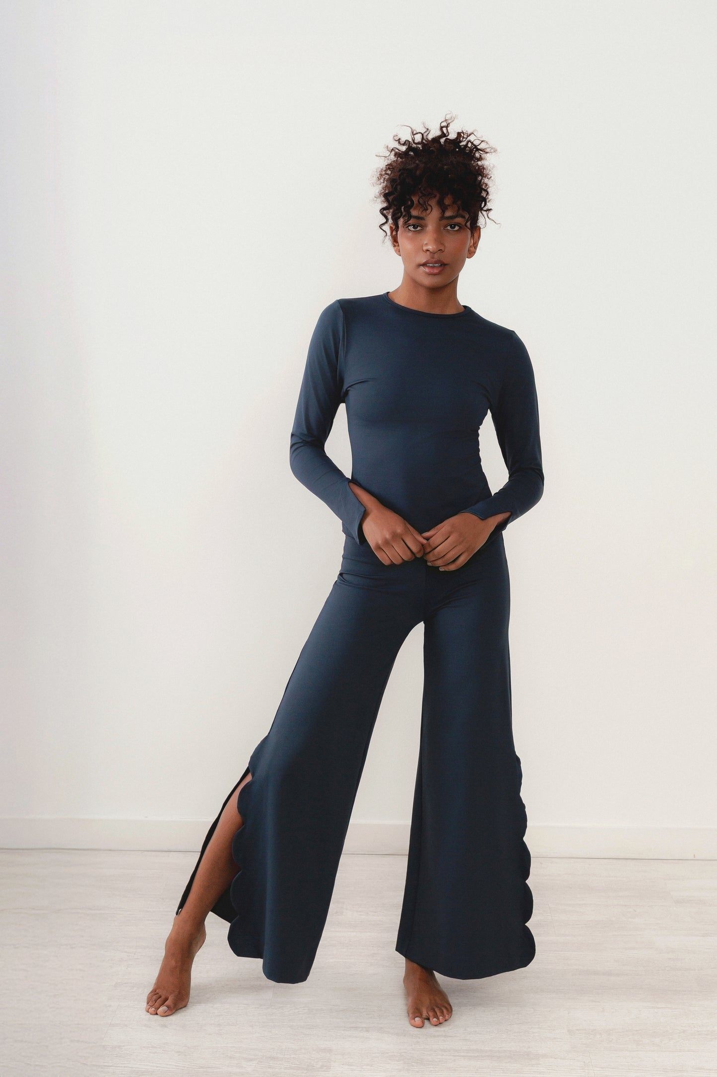 Twist Pants Blue