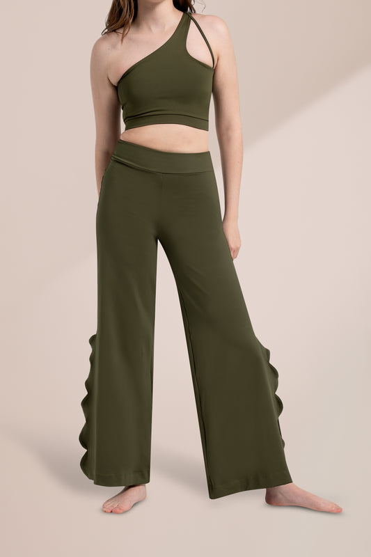 Twist Pants Army Green