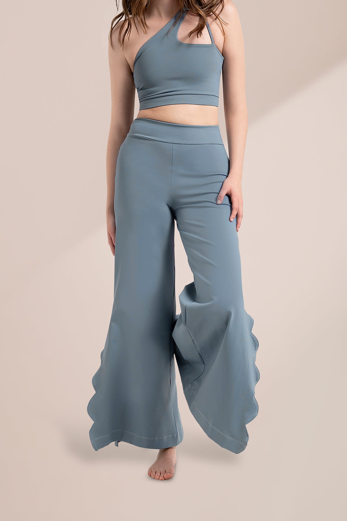 Twist Pants Gray