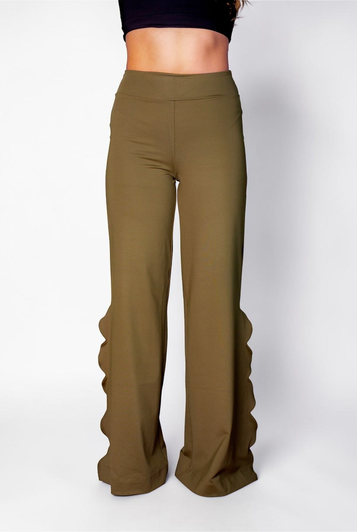 Twist Pants Green