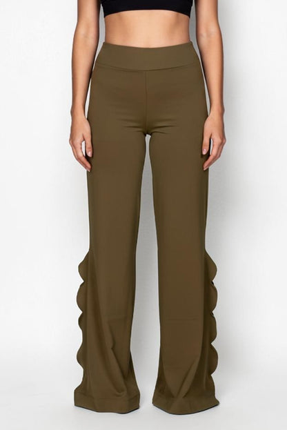 Twist Pants Green