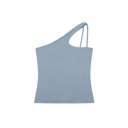 Asymmetric Tank Gray