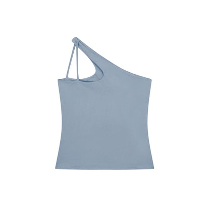 Asymmetric Tank Gray