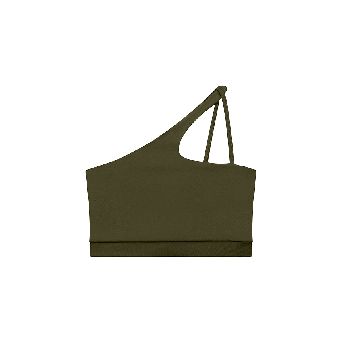 Asymmetric Top Army Green
