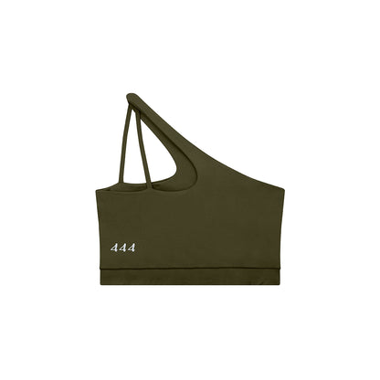 Asymmetric Top Army Green