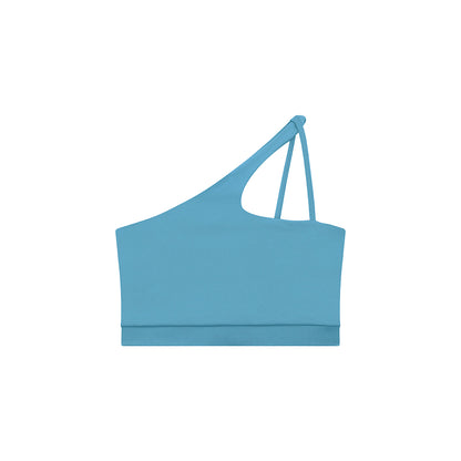 Asymmetric Top Sky Blue