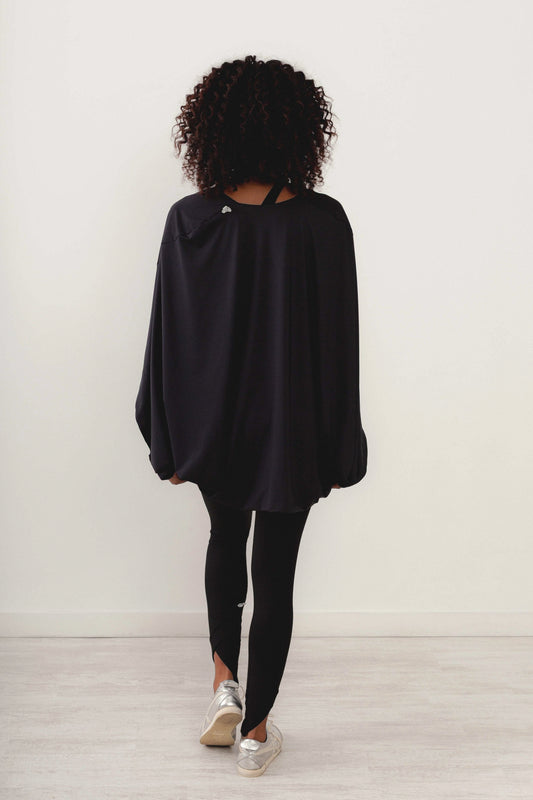 Aira Cape Black/Lilac